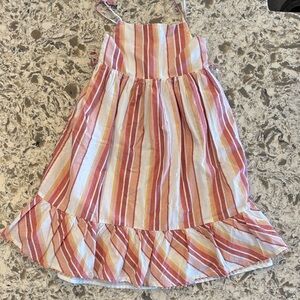 Shabby Chic Multicolor Striped Top